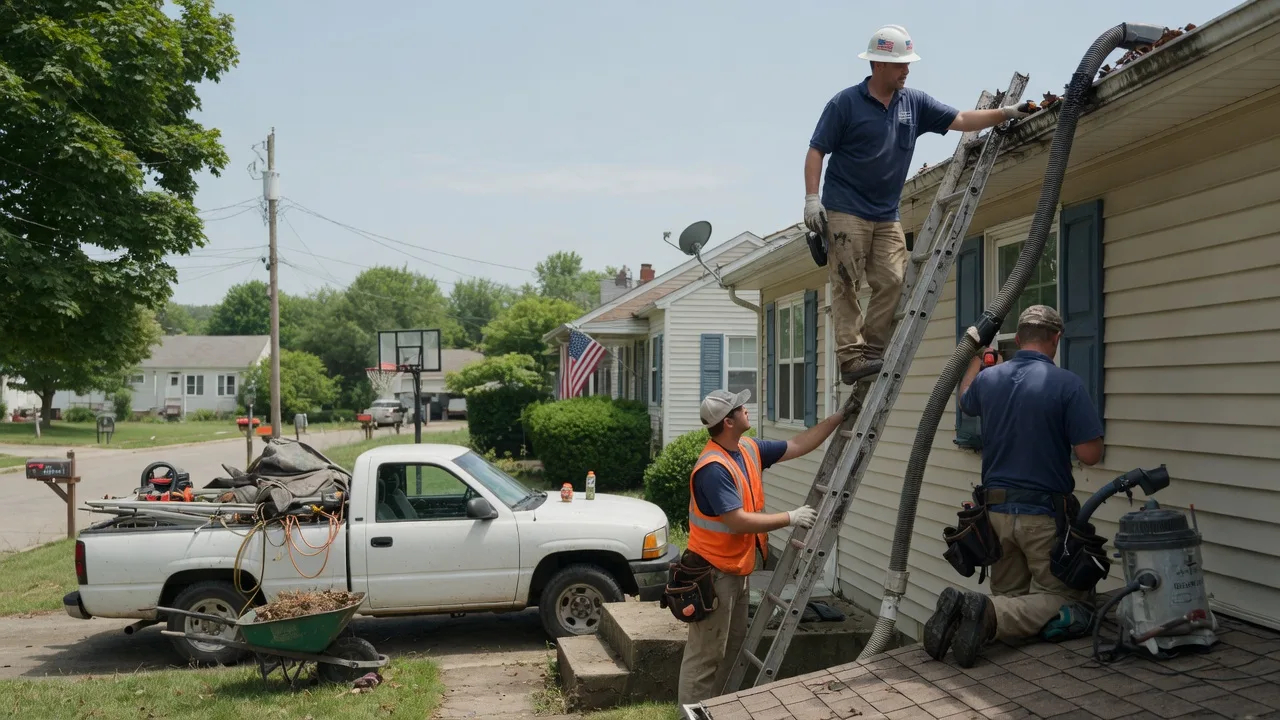 Gutter Installation in Burgoon, OH near me